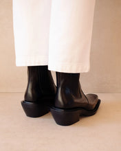 Load image into Gallery viewer, Ranch Black Ankle Boot